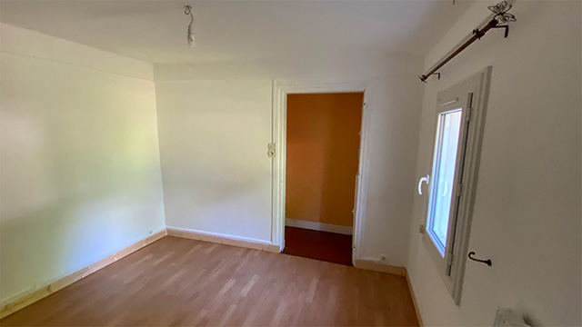 Rénovation complète d'une longère en Dordogne, photo de la pièce avant