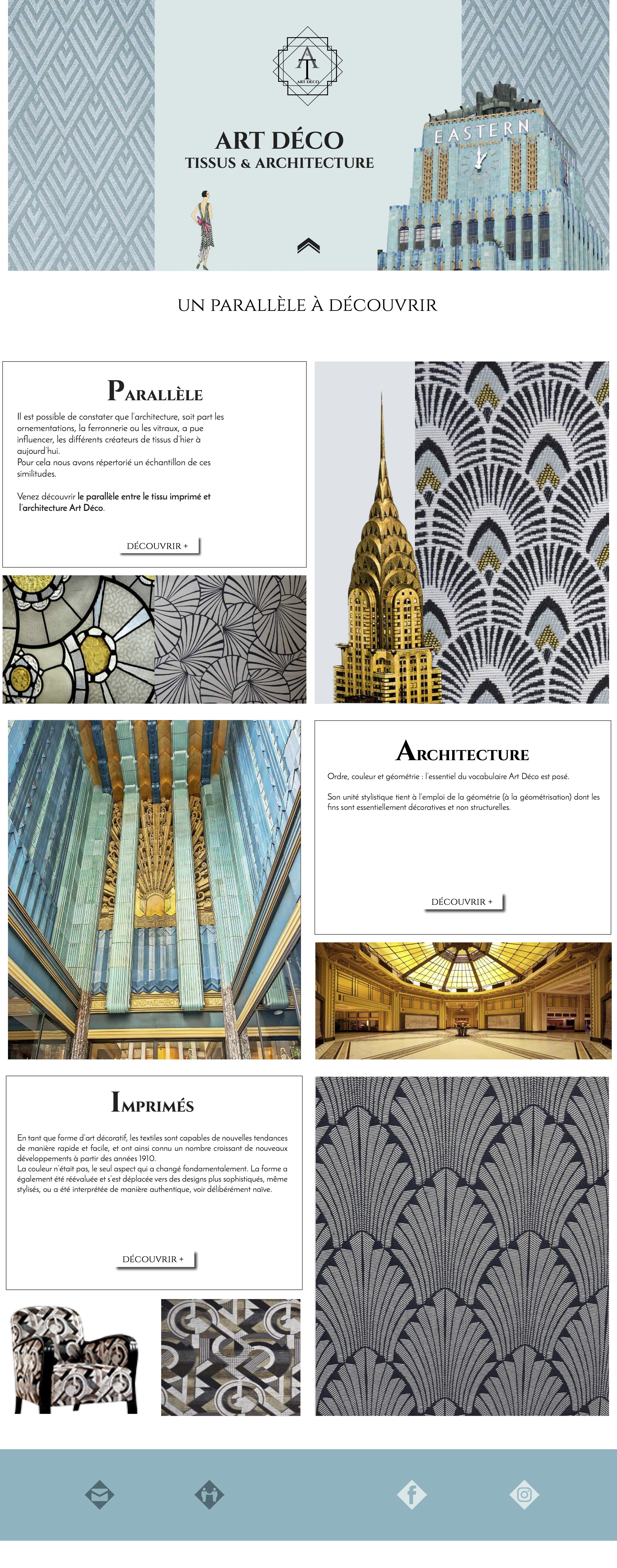 projet conception web maquette