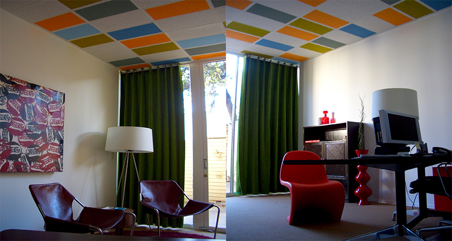 Home Staging en Californie, à Los Angeles, pour une agence de talents. bureau1