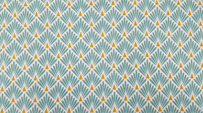 Tissus Grégoire écaille-doré art déco